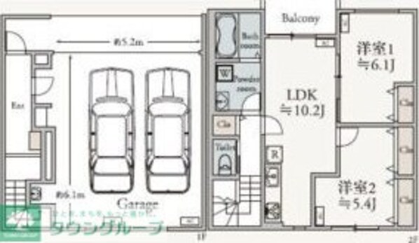 Campana Biancoの物件間取画像